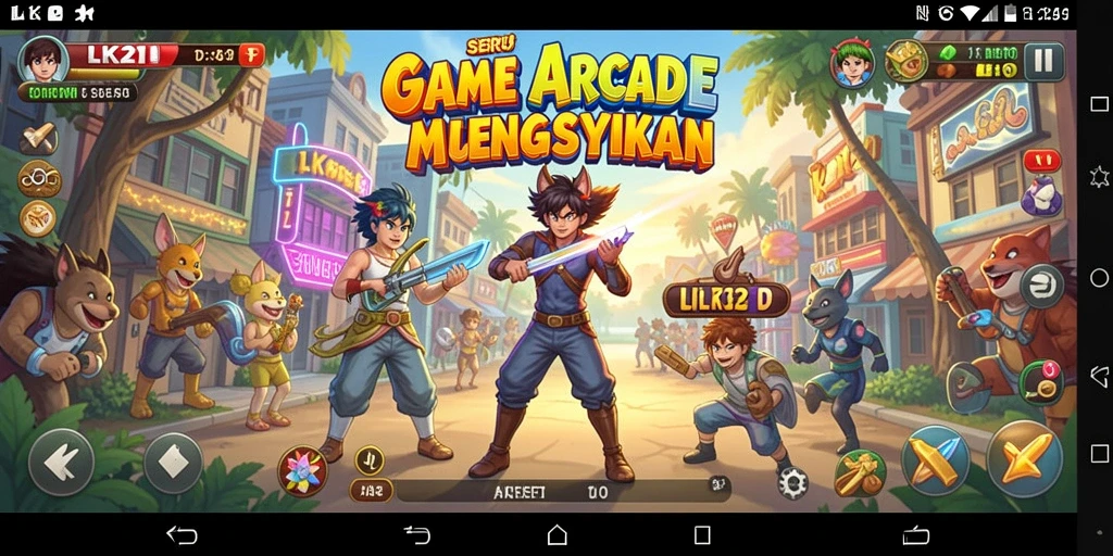 Tampilan gameplay LK21 yang menarik dan penuh aksi.