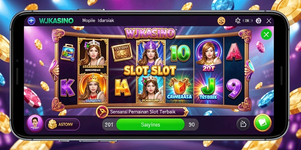 Tampilan gameplay menarik dari WJKASINO dengan berbagai slot seru.